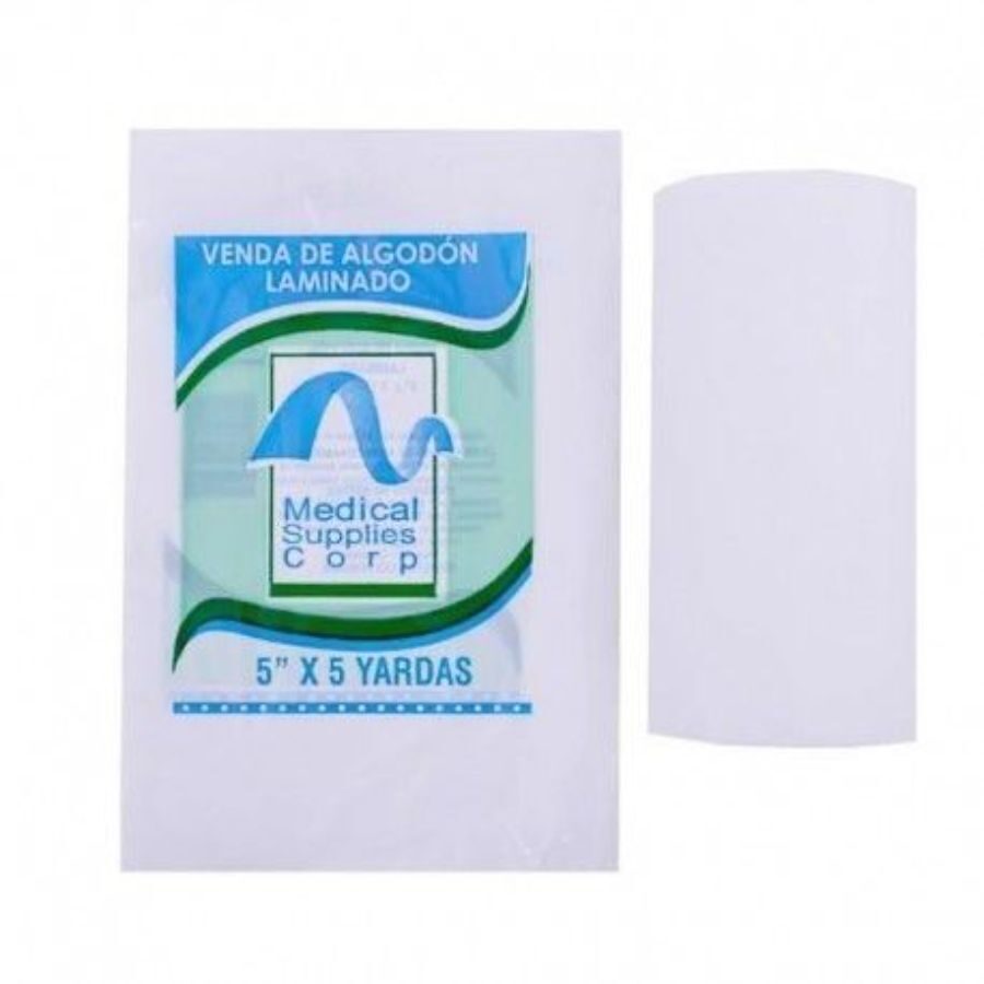Algodón Laminado 5''x5 yardas Rollo