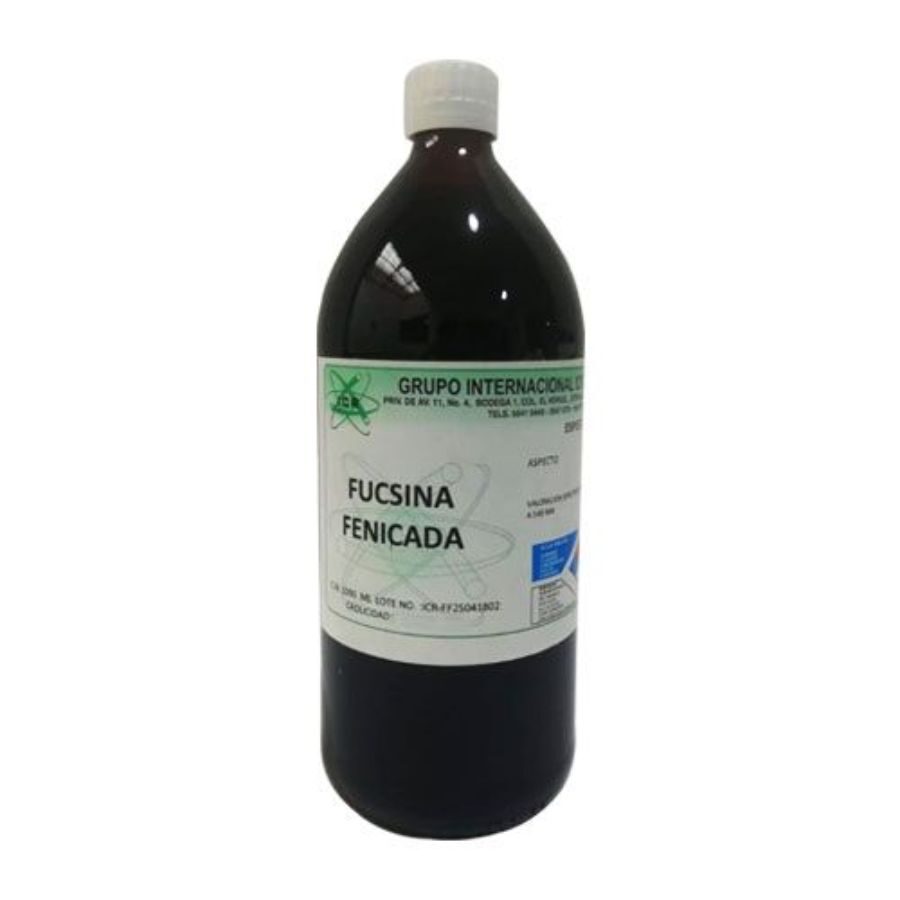 Fucsina de Ziehl Fenicada x 1000 ml