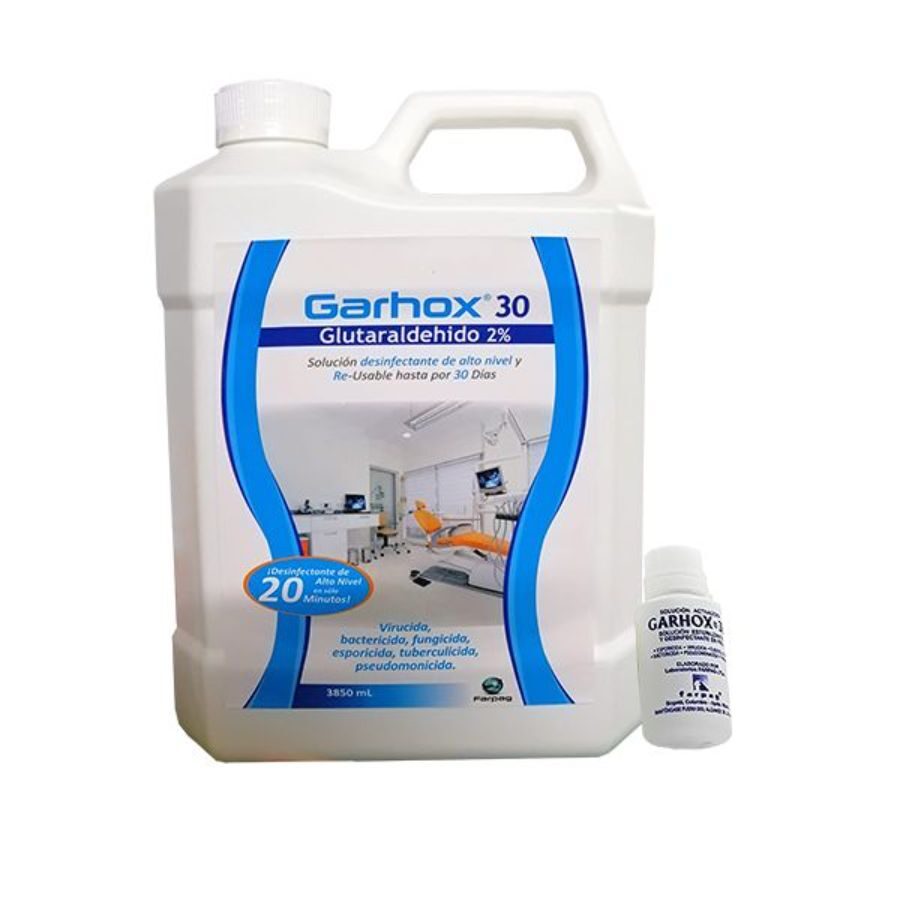 Glutaraldehido 2% de 3800 ml