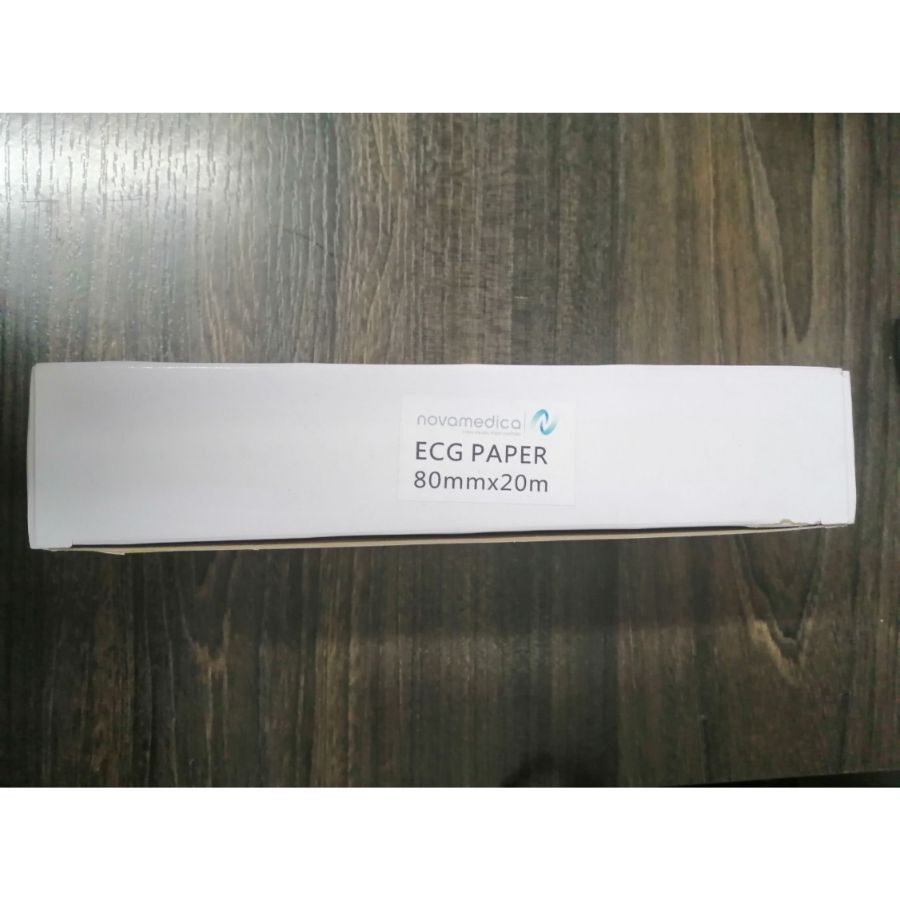 Papel para electrocardiografo 80mm x 20mts Rollo