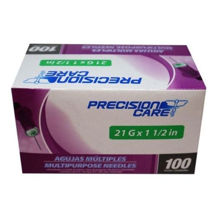 Agujas Vacutainer 21 G x 1 1/2 UNIDAD