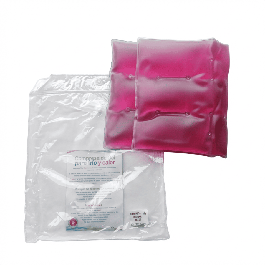 Compresa de gel para frio y calor 40x20