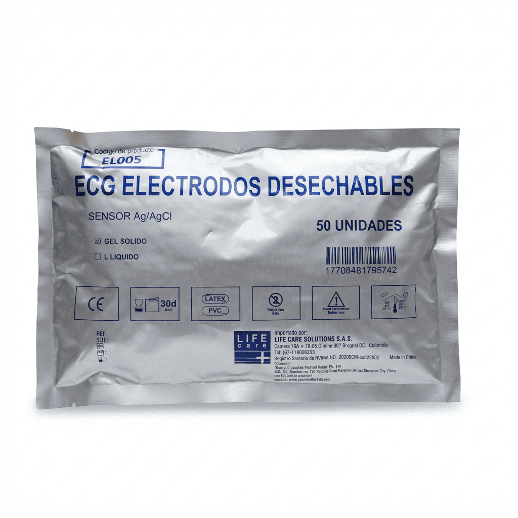 Electrodos para EKG Pediátrico Bolsa X 50 uds
