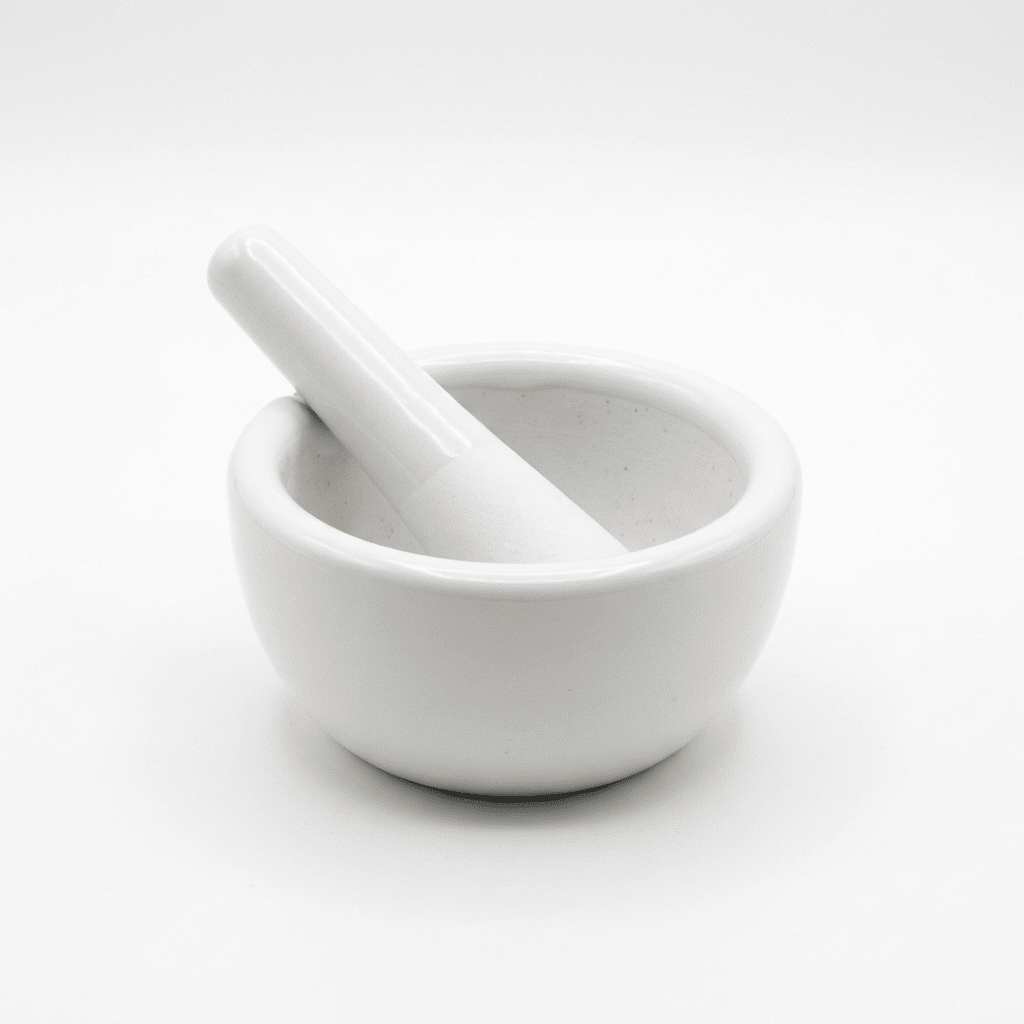 Mortero con pistilo 80 mm