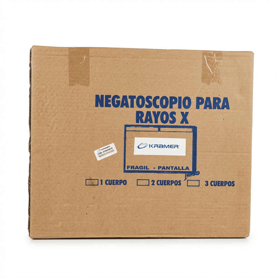 Negatoscopio metálico de 1 cuerpo