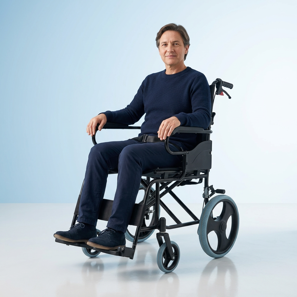 SILLA DE RUEDAS DE TRANSPORTE