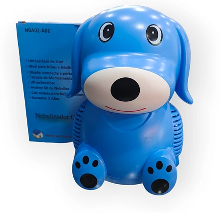 NEBULIZADOR COMPRESOR ADULTO/PEDIÁTRICO PERRITO