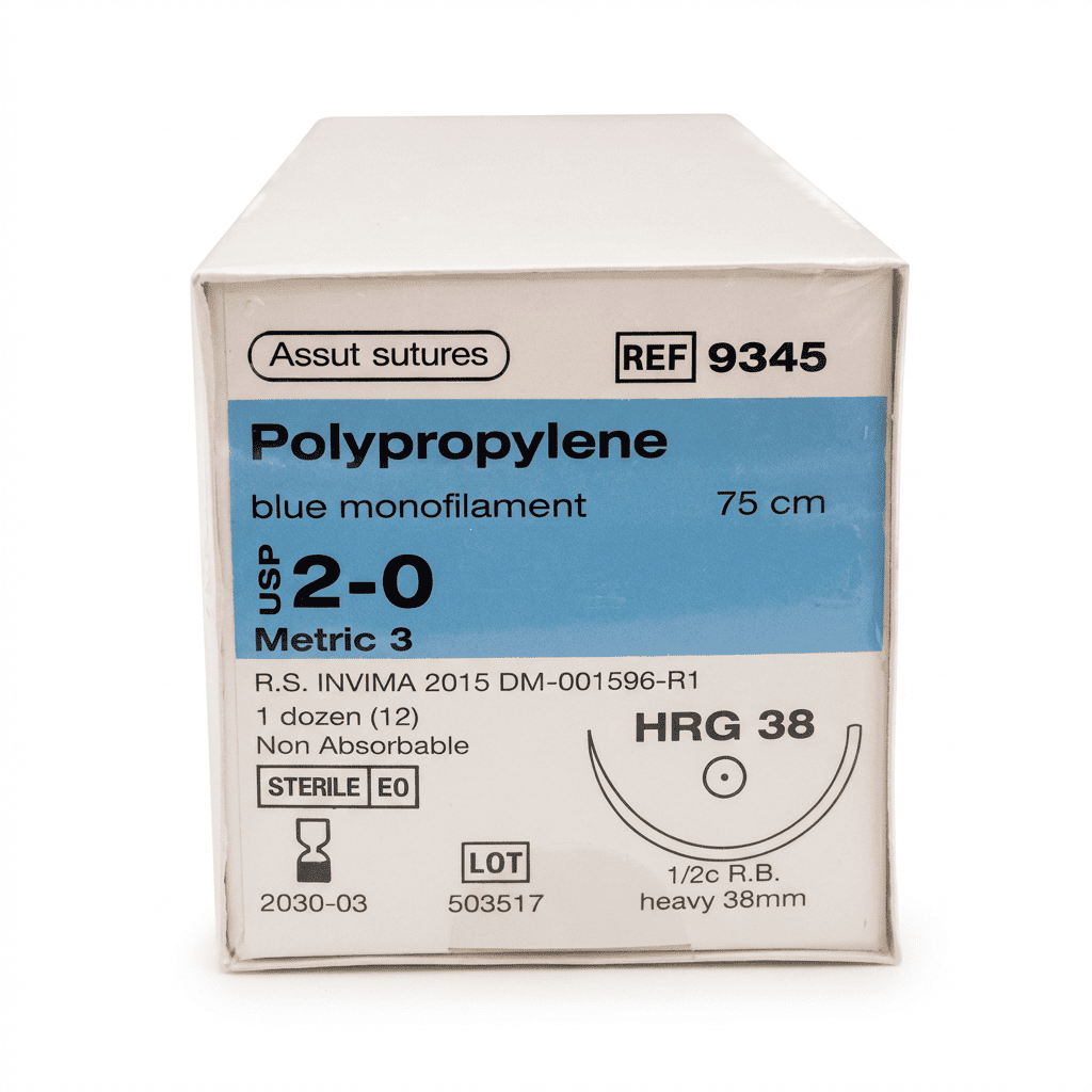 POLYPROPYLENE 2-0 x UNIDAD