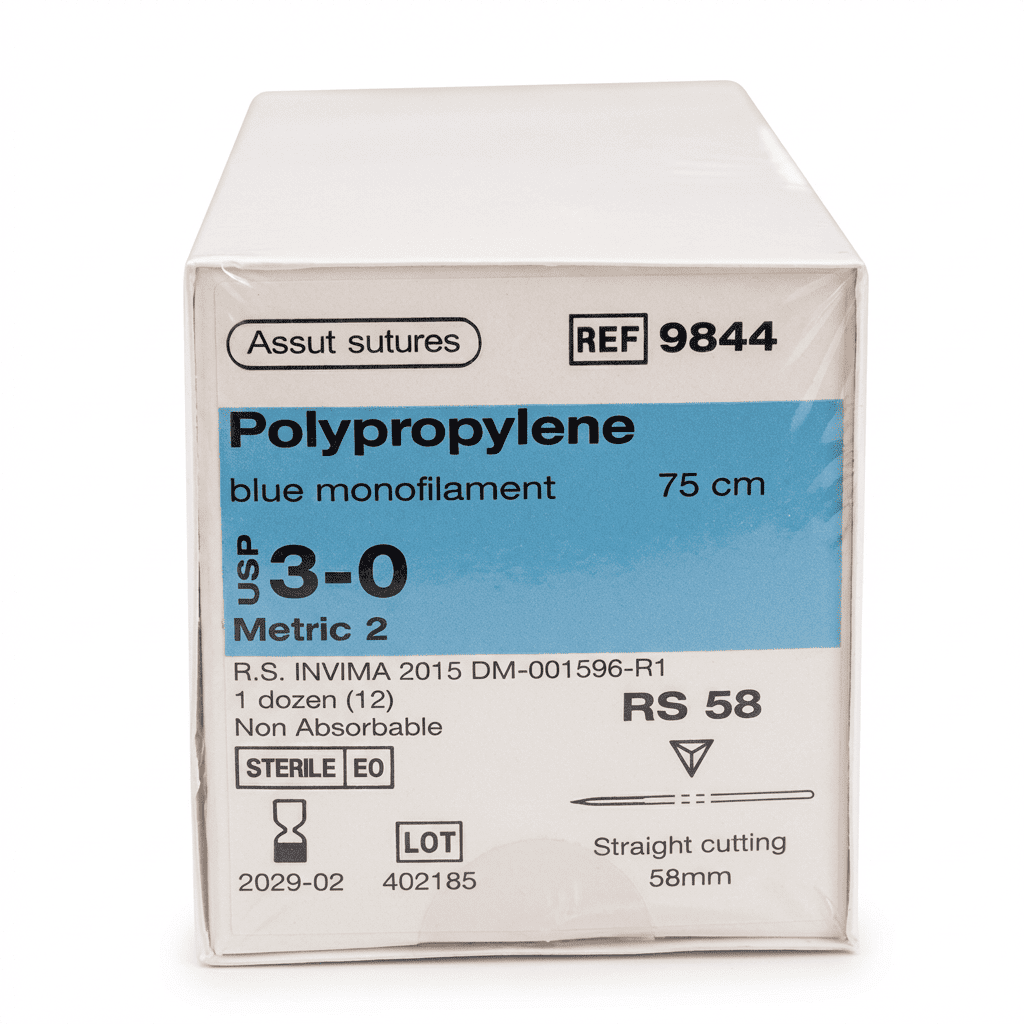 POLYPROPYLENE 3-0 x UNIDAD