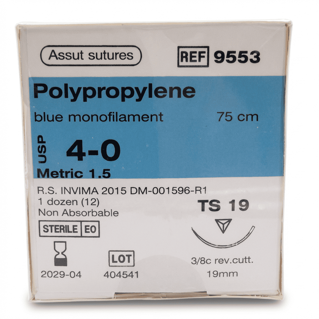 POLYPROPYLENE 4-0 x UNIDAD