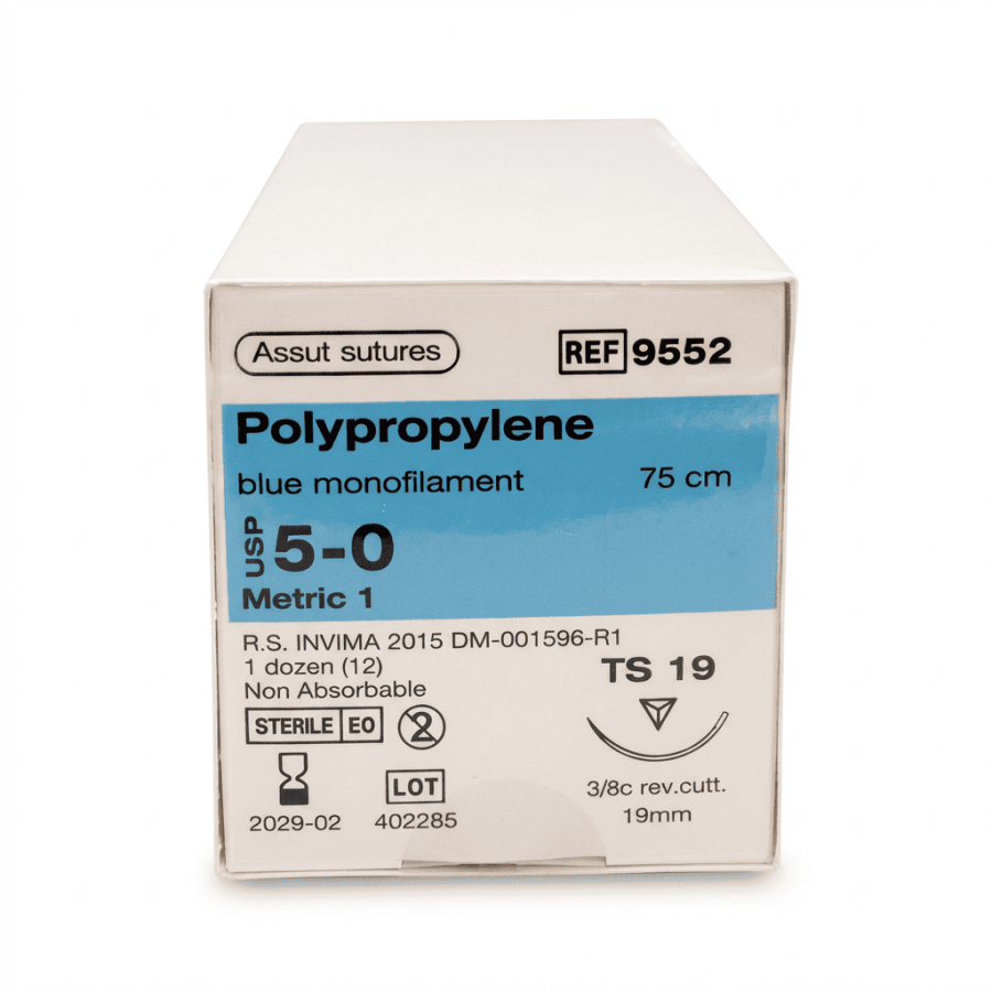 POLYPROPYLENE 5-0 x UNIDAD