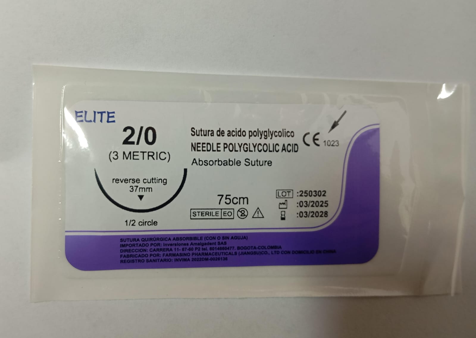POLYGLYCOLIC ACID 2/0