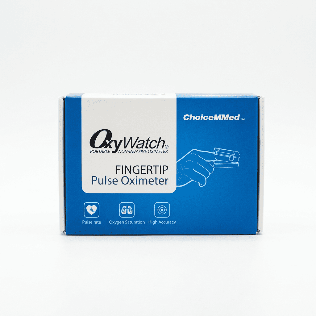 Oxímetro con curva (pantalla giratoria)